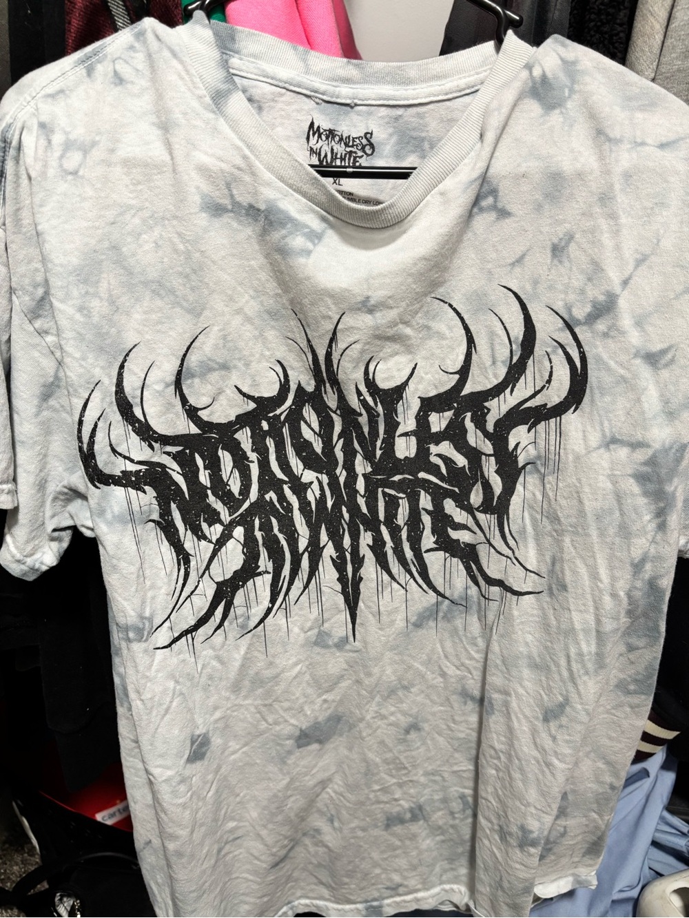 Motionless in white  Tie-Dye Graphic Tee